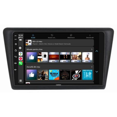 Navigatie CLARION Skoda Rapid 2011-2019 9 inch 2GB 32GB 8 CORE [3]