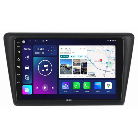 MULTIMEDIA - Navigatie CLARION Skoda Rapid 2011-2019 9 inch 4GB 64GB 8 CORE