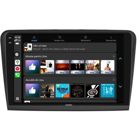 Navigatie CLARION Skoda Superb 2 2008-2015 2K 8GB 256GB 8 CORE [3]
