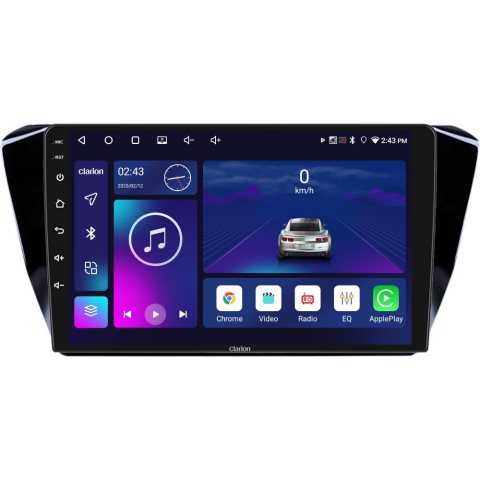 MULTIMEDIA - Navigatie CLARION Skoda Superb 3 2015-2019 10 inch 2GB 32GB 4 CORE