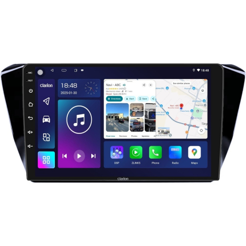 MULTIMEDIA - Navigatie CLARION Skoda Superb 3 2015-2019 10 inch 2GB 32GB 8 CORE