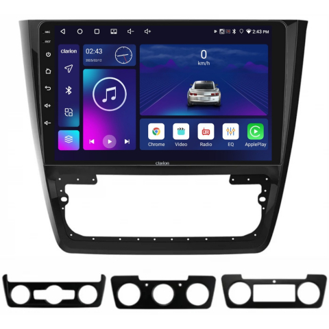 MULTIMEDIA - Navigatie CLARION Skoda Yeti 2009-2018 10 inch 2GB 32GB 4 CORE