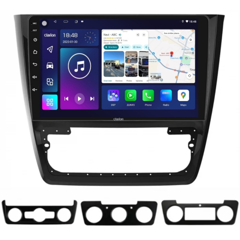 MULTIMEDIA - Navigatie CLARION Skoda Yeti 2009-2018 10 inch 2GB 32GB 8 CORE