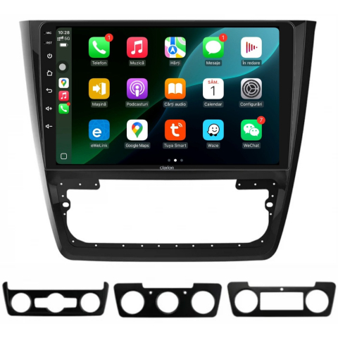 Navigatie CLARION Skoda Yeti 2009-2018 10 inch 4GB 64GB 8 CORE [2]