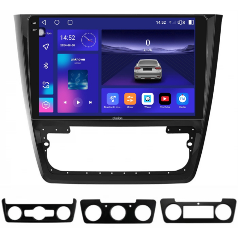 SKODA - Navigatie CLARION Skoda Yeti 2009-2018 2K 4GB 64GB 8 CORE