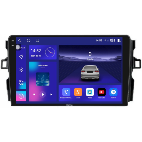 TOYOTA - Navigatie CLARION Toyota Auris E15 2006-2012 2K 4GB 64GB 8 CORE