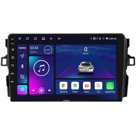 TOYOTA - Navigatie CLARION Toyota Auris E15 2006-2012 9 inch 2GB 32GB 4 CORE