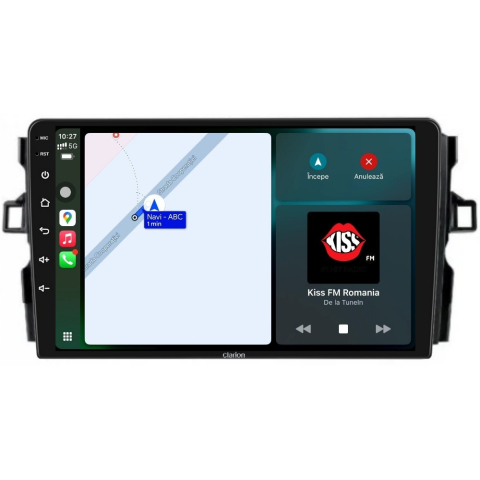 Navigatie CLARION Toyota Auris E15 2006-2012 9 inch 2GB 32GB 8 CORE [1]