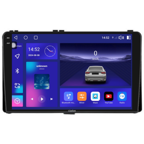 TOYOTA - Navigatie CLARION Toyota Auris E18 2012-2019 2K 4GB 64GB 8 CORE