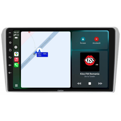 Navigatie CLARION Toyota Avensis T25 2003-2009 9 inch 4GB 64GB 4 CORE [1]