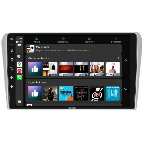 Navigatie CLARION Toyota Avensis T25 2003-2009 9 inch 4GB 64GB 8 CORE [3]