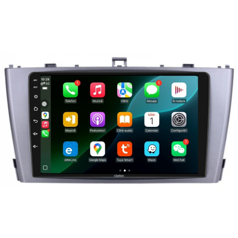 Navigatie CLARION Toyota Avensis T27 2009-2015 9 inch 4GB 64GB 4 CORE [2]