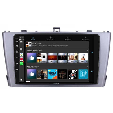 Navigatie CLARION Toyota Avensis T27 2009-2015 9 inch 4GB 64GB 8 CORE [3]