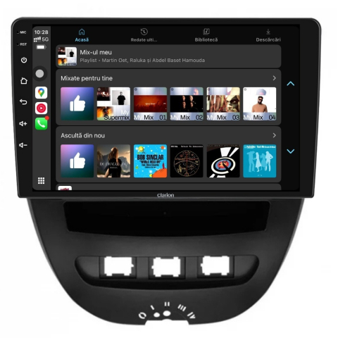 Navigatie CLARION Toyota Aygo 2005-2014 10 inch 4GB 64GB 4 CORE [3]