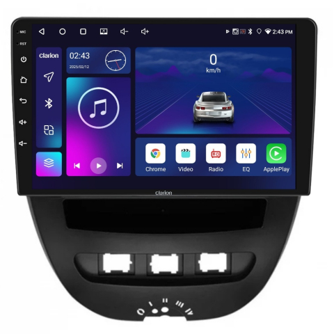 TOYOTA - Navigatie CLARION Toyota Aygo 2005-2014 10 inch 4GB 64GB 4 CORE