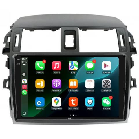 Navigatie CLARION Toyota Corolla E15 2007-2013 2K 8GB 256GB 8 CORE [2]