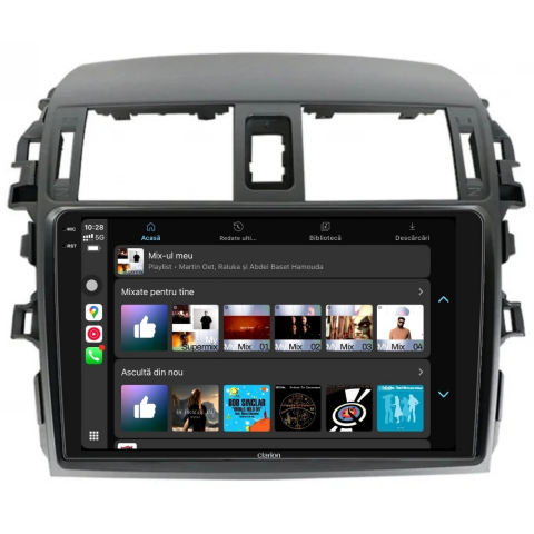 Navigatie CLARION Toyota Corolla E15 2007-2013 2K 8GB 256GB 8 CORE [3]