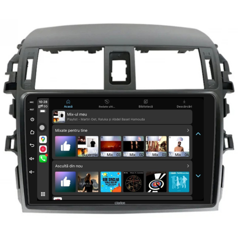 Navigatie CLARION Toyota Corolla E15 2007-2013 9 inch 4GB 64GB 8 CORE [3]