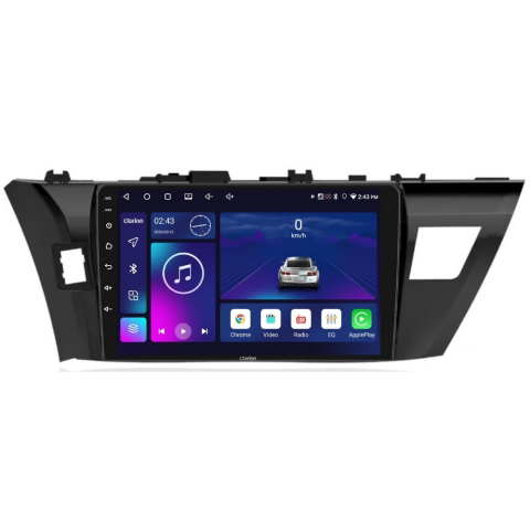 TOYOTA - Navigatie CLARION Toyota Corolla E18 2013-2017 10 inch 4GB 64GB 4 CORE
