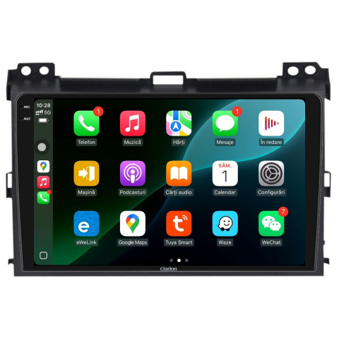 Navigatie CLARION Toyota Land Cruser Prado J12 2002-2010 2K 4GB 64GB 8 CORE [2]