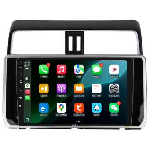 Navigatie CLARION Toyota Land Cruser Prado J15 dupa 2009 10 inch 2GB 32GB 8 CORE [2]
