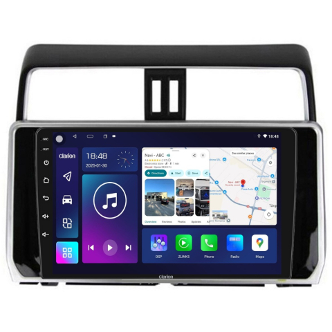 TOYOTA - Navigatie CLARION Toyota Land Cruser Prado J15 dupa 2009 10 inch 2GB 32GB 8 CORE