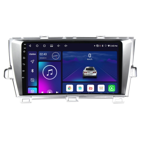 TOYOTA - Navigatie CLARION Toyota Prius W3 2009-2015 9 inch 2GB 32GB 4 CORE