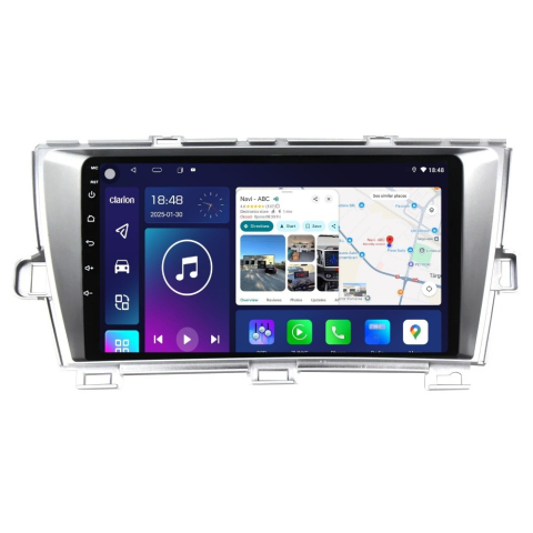 TOYOTA - Navigatie CLARION Toyota Prius W3 2009-2015 9 inch 4GB 64GB 8 CORE