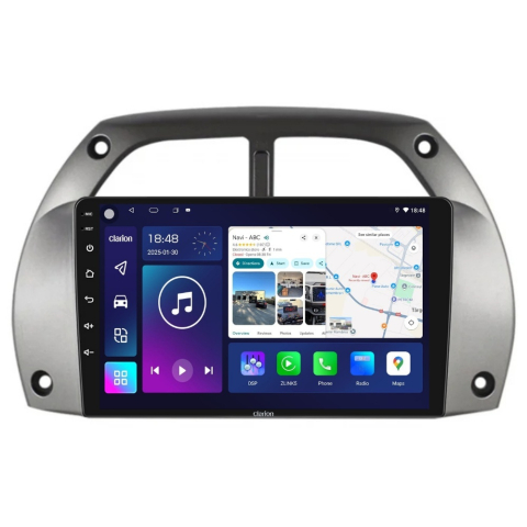 TOYOTA - Navigatie CLARION Toyota Rav4 2000-2005 9 inch 2GB 32GB 8 CORE
