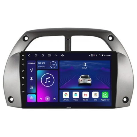 TOYOTA - Navigatie CLARION Toyota Rav4 2000-2005 9 inch 4GB 64GB 4 CORE