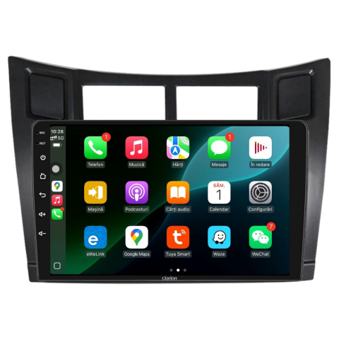 Navigatie CLARION Toyota Yaris P9 2005-2015 9 inch 4GB 64GB 8 CORE [2]