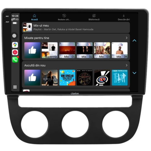 Navigatie CLARION VW Golf 5 2003-2010 2K 4GB 64GB 8 CORE [3]