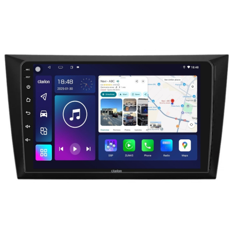 VW - Navigatie CLARION VW Golf 6 2008-2014 9 inch 2GB 32GB 8 CORE