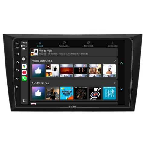 Navigatie CLARION VW Golf 6 2008-2014 9 inch 4GB 64GB 8 CORE [3]