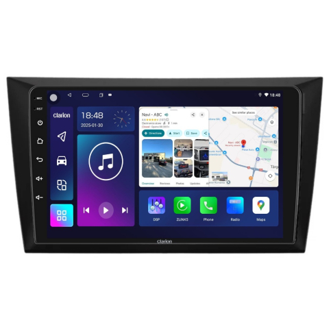 VW - Navigatie CLARION VW Golf 6 2008-2014 9 inch 4GB 64GB 8 CORE