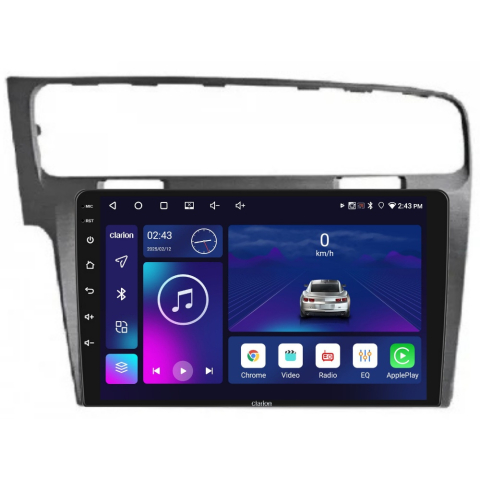 VW - Navigatie CLARION VW Golf 7 2012-2020 10 inch 2GB 32GB 4 CORE