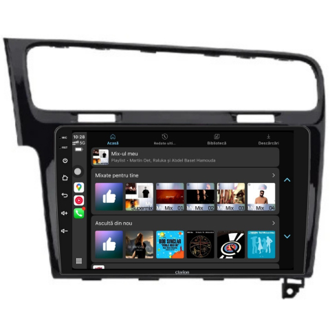 Navigatie CLARION VW Golf 7 2012-2020 10 inch 2GB 32GB 4 CORE [3]