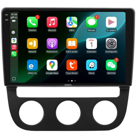 Navigatie CLARION VW Jetta 3 2004-2011 2K 8GB 256GB 8 CORE [2]