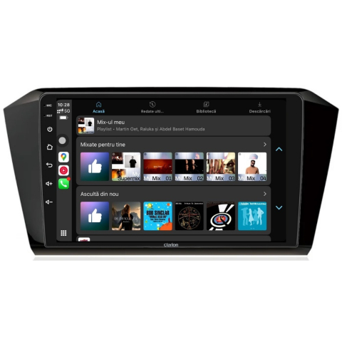 Navigatie CLARION VW Passat B8 2015-2019 10 inch 2GB 32GB 8 CORE [3]