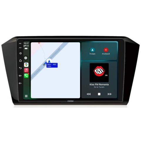 Navigatie CLARION VW Passat B8 2015-2019 10 inch 2GB 32GB 8 CORE [1]