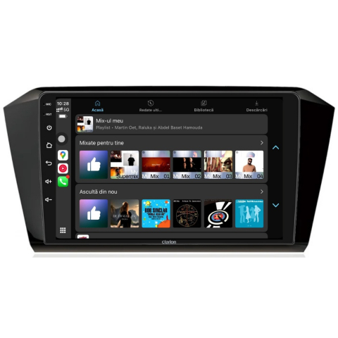 Navigatie CLARION VW Passat B8 2015-2019 10 inch 4GB 64GB 8 CORE [3]