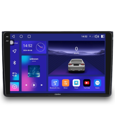 VW - Navigatie CLARION VW Polo 2004-2012 2K 8GB 256GB 8 CORE