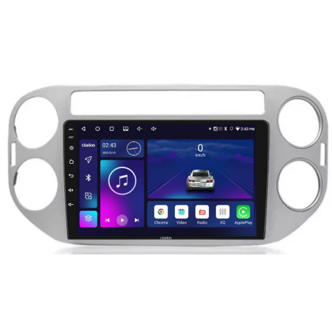 VW - Navigatie CLARION VW Tiguan 1 2007-2018 9 inch 2GB 32GB 4 CORE
