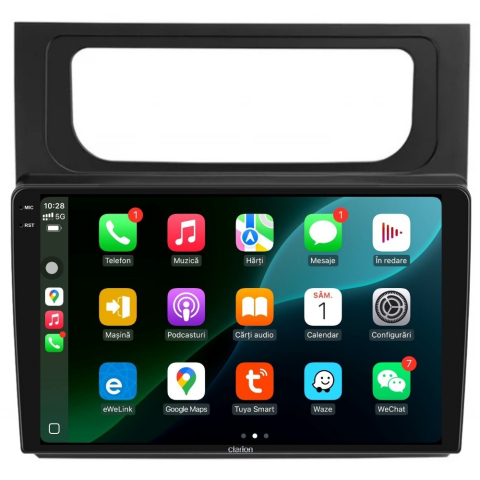 Navigatie CLARION VW Touran 2 2010-2015 2K 8GB 256GB 8 CORE [2]