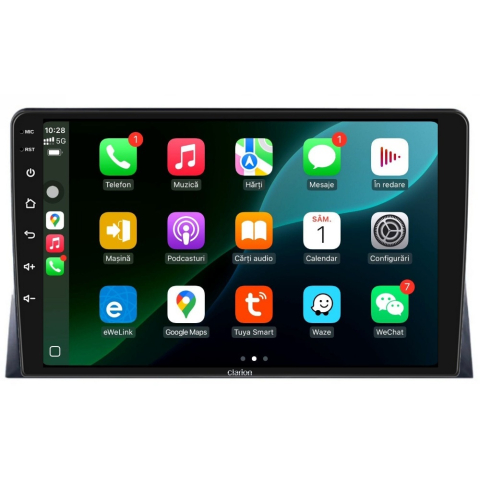 Navigatie CLARION VW Transporter T5 2003-2015 9 inch 4GB 64GB 4 CORE [2]