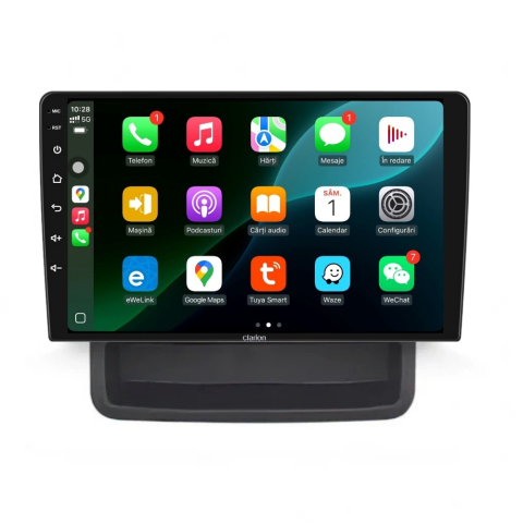 Navigatie Dacia Logan 1 2004-2008 9 inch 2GB 64GB 4 Core [2]