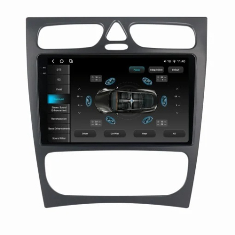 Navigatie Mercedes C CLASS W203 2000-2004 2K QLED 12GB 256GB 8 Core 4G [3]