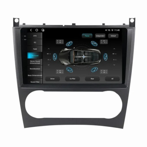 Navigatie Mercedes C CLASS W203 2004-2007 2K QLED 12GB 256GB 8 Core 4G [3]