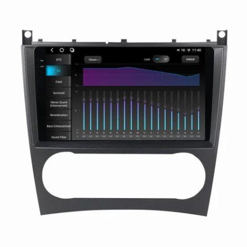Navigatie Mercedes C CLASS W203 2004-2007 2K QLED 12GB 256GB 8 Core 4G [2]