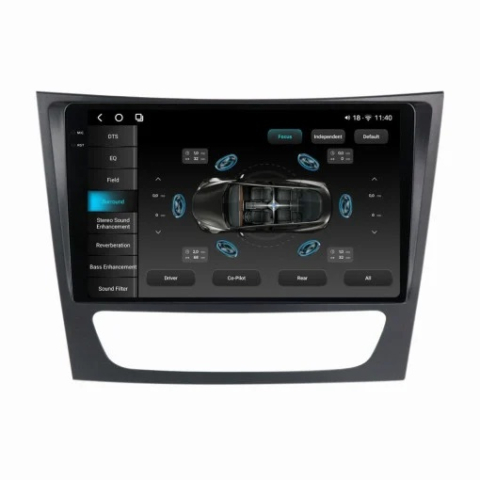 Navigatie Mercedes E CLASS W211 2002-2009 2K QLED 12GB 256GB 8 Core 4G [3]